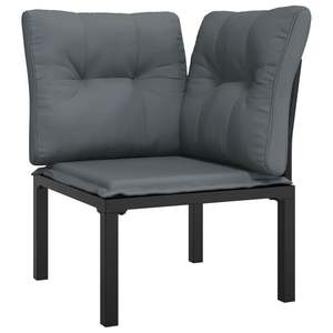Conjunto de Muebles de Jardín en Negro y Gris - Product Image 4