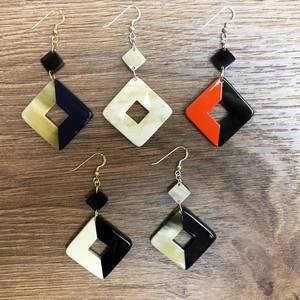 Pendientes de Cuerno con Forma Personalizada, Hechos a Mano, con Tacto Real, de TIMELESS CRAFT, para Niñas y Mujeres - Producto de la Mejor Calidad - Product Image 6