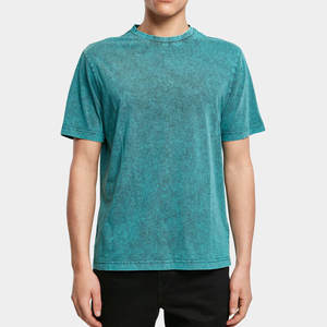 Camisetas de Hombre con Lavado Ácido a Precio de Mayoreo, con Impresión de Logotipo Personalizado, Suministro a Granel en Grandes Cantidades, Tela de Algodón Premium de Largo Alcance - Product Image 4