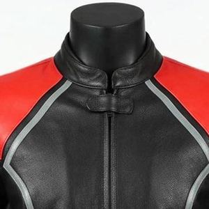 Chaquetas de Motociclista Personalizadas OEM de Alta Calidad para Hombre, Ropa Original de Motociclista en Cuero Genuino a Precio Razonable - Product Image 4