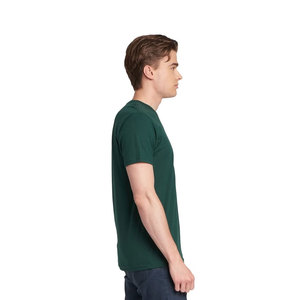 เสื้อยืดพรีเมียมผ้าฝ้าย 100% ขายส่ง รับสั่งพิมพ์จำนวนมาก สำหรับแฟชั่น และเสื้อยืดสีเขียวล้วนสำหรับแบรนด์ต่างๆ - Product Image 1