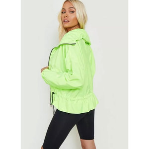 Hot Selling Windproof Zip-Up <b>Lightweight</b> Breathable <b>Jacket</b> High Quality Fashionable Zipper Closure Windbreaker <b>Jackets</b> - Product Image 2