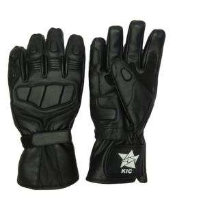 Gants de moto en cuir en gros avec protection rigide des articulations, compatibles écran tactile, respirants, pour le cyclisme et les sports de course - Product Image 1