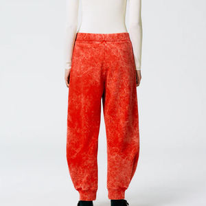 Men's Premium Quality Acid Washed Casual Winter Jogger <b>Trousers</b> <b>High</b> Street Fashion Solid Colors Breathable Fleece <b>Elastic</b> <b>Waist</b> - Product Image 4