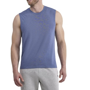 Wholesale Sleeveless Tank Tops for Men Women Custom Sports Shirt Lightweight Breathable Gym Fitness Workout <b>Clothing</b> - Product Image 3