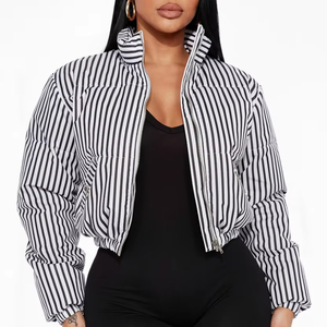 Puffer <b>Jacket</b> Sleeveless Puff Women Ladies Down <b>Jackets</b> Thick Coat Woman Bubble Vest - Product Image 1