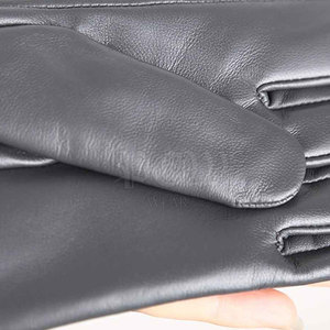 Guantes de Invierno de Cuero Suave Premium para Hombre, Elegantes, Cómodos, Duraderos, con Forro de Lana, Pantalla Táctil, para Mantener el Calor al Conducir - Product Image 4