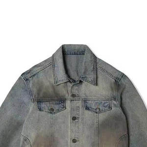 Veste en jean à capuche pour homme, respirante, séchage rapide, décontractée, hiver, manches régulières - Product Image 2