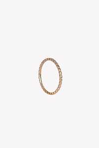 14K Gold Minimalist Ribbed Stackable <b>Ring</b> Dainty Modern Unique Band Tiny <b>Chunky</b> Everyday Wear Jewelry Single Piece Factory Price - Product Image 5