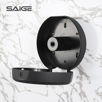 Dispensador de Papel Higiénico Moderno de Pared, Ecológico, de ABS, Marca Saigood, con 1 Año de Garantía, para Uso en Hoteles y Baños