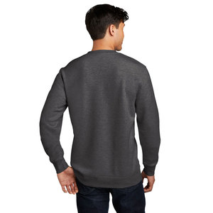 Custom 80% Cotton 20% Polyester <b>Knitted</b> Long Sleeve Fleece basics, cotton blended Sweatshirts Solid <b>Pattern</b> Winter Sweatshirts - Product Image 2