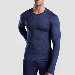 Camiseta Deportiva de Manga Larga para Hombre, de Secado Rápido, para Gimnasio, Fitness, Running, Entrenamiento, Compresión - Product Image 6