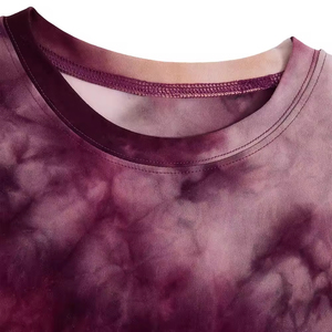 Camiseta Tie Dye de Verano para Mujer, Estilo Casual y Moderno, Camiseta Tie Dye de Algodón Suave para Mujer - Product Image 3