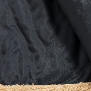 Chaleco de lana sherpa informal con cuello alto, chaleco de lana sherpa para hombre con diseño y talla personalizados - Product Image 4