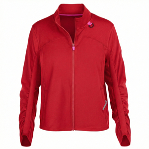 Chaqueta Médica Deportiva al por Mayor con Logotipo Personalizado, Cremallera Completa, Mangas Fruncidas, Uniforme de Enfermería, Chaquetas Quirúrgicas de Alto Rendimiento para Hospital - Product Image 4