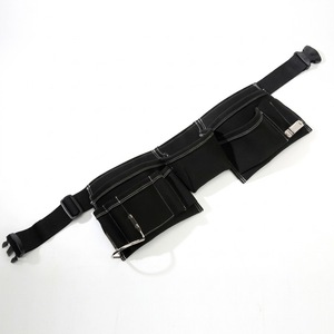 Customizable Heavy Duty Leather Work <b>Tool</b> Belt <b>Bag</b> Multifunctional Builder Carpenter Electrician Pouch With Metal Hammer Holder - Product Image 1