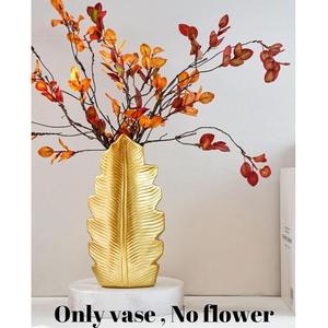 Florero de Metal de Diseño para Decoración del Hogar, Adorno Interior Sofisticado - Product Image 4