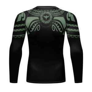 เสื้อแรชการ์ดแบบสั่งทำรุ่นใหม่ปี 2026 แบรนด์ส่วนตัว วัสดุคุณภาพดีที่สุด MOQ ต่ำ - Product Image 2