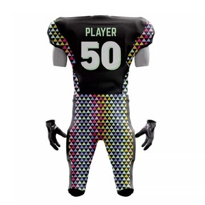 Nueva Llegada, Servicio OEM ODM, Uniformes de Fútbol Americano Personalizados de Alta Calidad, 100% Poliéster, Impresión por Sublimación, Ropa Deportiva - Product Image 2