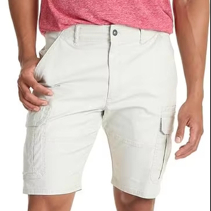 Shorts Cargo Jogger Homme Personnalisés Respirants Imperméables 100% Coton Taille Mi-Haute Multi-Poches Style Urbain Extérieur - Product Image 1