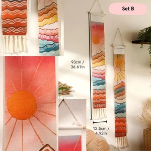 Long Landscape Design Wall Hanging Perfect For Hallway <b>Decoration</b> Fills Long Empty Walls With Stylish Visual Interest From India - Product Image 5