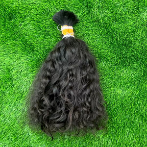 ผมต่ออินเดียแท้แบบเวอร์จิ้น เรมี่  ลอนลึกธรรมชาติ  แบบตัดปลาย  จัดเรียงเกล็ดผม  ลอนหยิก  นำเข้าโดยตรง - Product Image 1