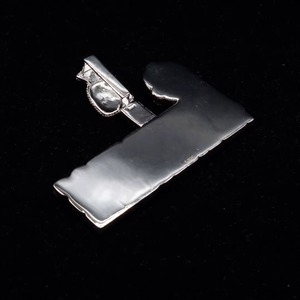 Customized Personal Rapper 3D Jewelry 925 <b>Silver</b> Two Tone <b>Pendant</b> Fully Iced Out Moissanite Letter <b>Initial</b> Hip Hop <b>Pendant</b> Men's - Product Image 6