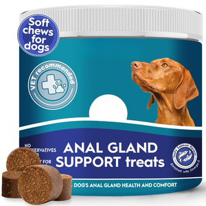 Natural Anal Gland Support Probiotics Soft Chews Small Medium Large <b>Dog</b> Breeds <b>Digestive</b> Health Odor Control Grain-Free OEM ODM - Product Image 1