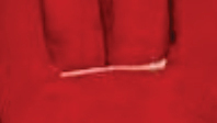 Gants de soudage en cuir rouge Holy Signs International avec doublure en coton, résistants à la chaleur, paume longue renforcée, application TIG droite - Product Image 3