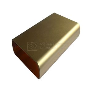 Perfil de moldura angular de aleación de aluminio serie 6000 personalizado para mecanizado, extrusión electrónica, decoraciones de gabinetes y soldadura - Product Image 2