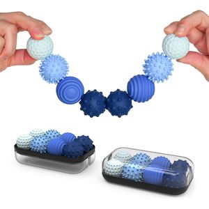 Sfere Magnetiche in Silicone per Fidget Cube, Giocattolo Antistress per Adulti con Superficie Testurizzata e Onde - Product Image 1