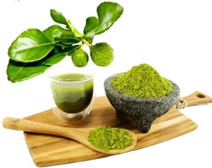Polvo Fino de Hoja de Limón, Color Verde, Especia Herbal Aromática, Ingredientes para Sazonar que se Mezclan con Agua, para Uso en Alimentos y Bebidas - Product Image 2