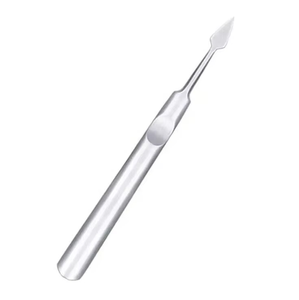 Empujador de Cutículas de Acero Inoxidable de Doble Punta para Manicura y Pedicura, Cuidado de Uñas, Empaque a Granel, Herramientas de Belleza HABI INDUSTRIES - Product Image 3