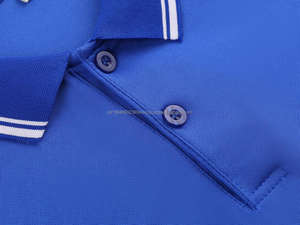 Logo brodé haut de gamme personnalisé pour hommes pour chemise Impression numérique Tissu tricoté Séchage rapide Grande taille - Product Image 6