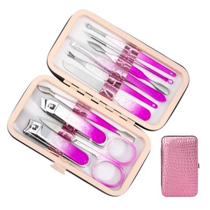 ชุดกรรไกรตัดเล็บสแตนเลส กรรไกรตัดเล็บที่บ้าน เครื่องมือตัดเล็บแบบพกพา กรรไกรตัดเล็บใหม่ ชุดความงามหลายชิ้น - Product Image 1