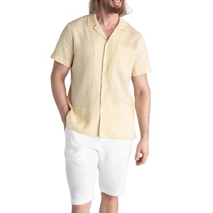 Camisa de Verano Personalizada para Hombre, Nuevo Diseño, con Botones, Informal, Ligera, Transpirable, a la Moda, Prenda Superior Personalizada - Product Image 1