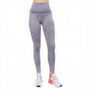 Leggings de Yoga Casuales de Verano para Mujer, Cintura Alta, Levanta Glúteos, Transpirables, de Algodón/Bambú, Midi, para Fitness, Running y Ciclismo - Product Image 1