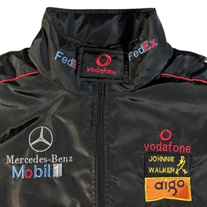 Veste de course F1 Merc de haute qualité et de qualité supérieure |   Vêtements de sport automobile style flèches argentées, haute densité, marque privée automobile - Product Image 4