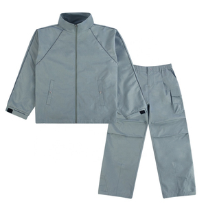 ELEGANT CORPORATION Survêtement à capuche orange sans manches pour homme, fermeture éclair, décontracté, léger, en polyester, couleur unie, coupe classique - Product Image 1
