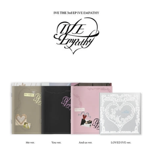Diseño de la Portada del 3er Álbum de IVE [Set de 4 Tipos] Álbum de IVE IVE EMPATHY - Product Image 1