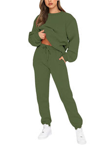 Conjunto de Dos Piezas para Mujer, Ropa Deportiva de Primavera, Conjuntos Personalizados con Logotipo, Trajes Deportivos para Mujer - Product Image 3