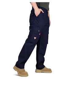 Pantalones de Trabajo Xinrui para Hombre, 100% Algodón, Cintura Elástica, Ligeros, Impermeables, Resistentes al Polvo, Sin Costuras - Product Image 4