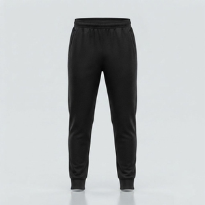 Ensemble de survêtement pour homme à sublimation, en polyester tricoté, avec veste zippée intégrale et pantalon, style sportif, color block, col montant, pour l'automne, meilleures ventes - Product Image 5