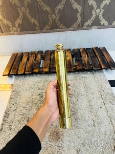 Telescopio de Latón Resistente de 32'' con Acabado Pulido, Diseño de 3 Pliegues - Decoración Navideña con Temática Religiosa - Product Image 5