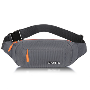 PLAYER'S POINT <b>Black</b> 600D Polyester Unisex Durable Box Shape Waist <b>Bag</b> 16x32x10cm Multi-Pocket Fanny Pack Adjustable <b>Strap</b> for - Product Image 1