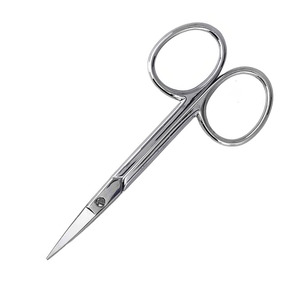Ciseaux à cuticules à lames affûtées et pointes fines, finition miroir, design classique, ciseaux pour nail art - Product Image 4