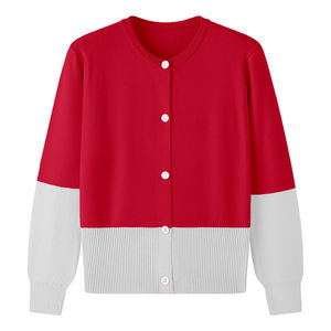 เสื้อสเวตเตอร์ถักสไตล์กรีกคุณภาพสูงสำหรับผู้หญิง สีชมพูและสีเขียว แขนยาว สไตล์ลำลอง เหมาะสำหรับกลุ่มเพื่อนร่วมงาน - Product Image 4