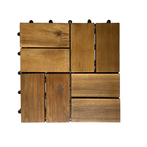 Baldosas de Madera de Acacia Vietnamita para Terraza, Encajables, Antideslizantes, Impermeables, Diseño Contemporáneo, Uso en Exteriores, Garantía de Más de 5 Años - Product Image 1