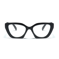 Lunettes de protection anti-lumière bleue œil de chat tendance de haute qualité avec logo personnalisé pour le travail sur ordinateur