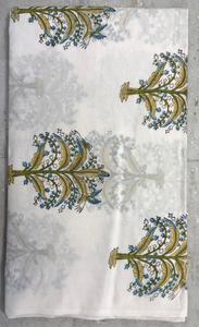 Tissu en coton Jaipur Sanaganeri, tissu imprimé au bloc, tissu imprimé à la main, tissu indien pour robes, fournisseur de tissus en gros - Product Image 6